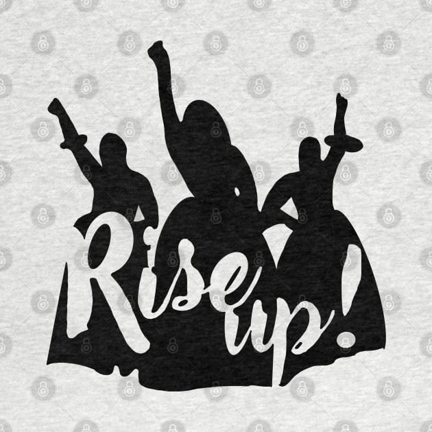 HAMILTON RISE UP SCHUYLER SISTERS by tailspalette